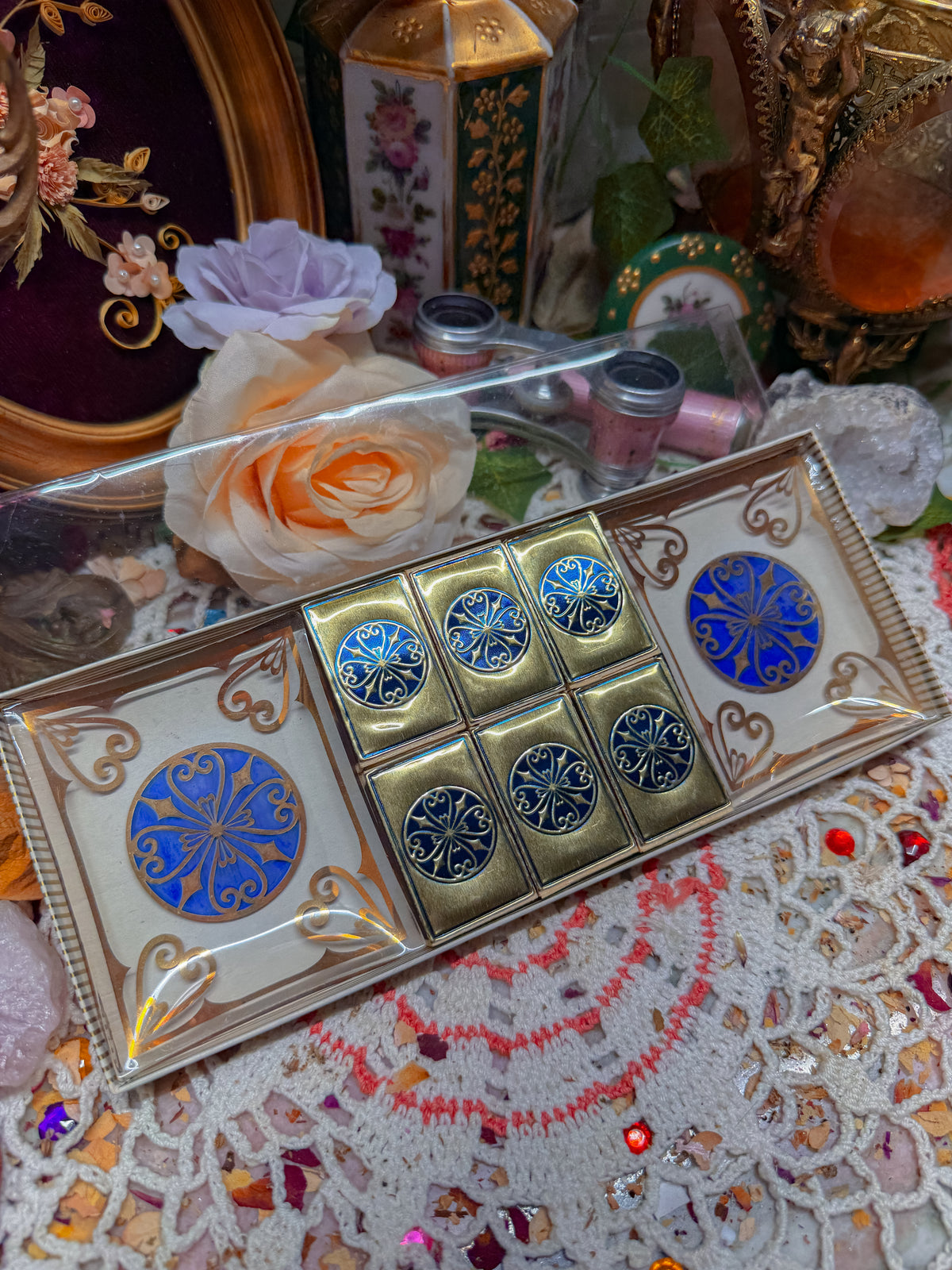 Vintage Ashtray and matches set✨