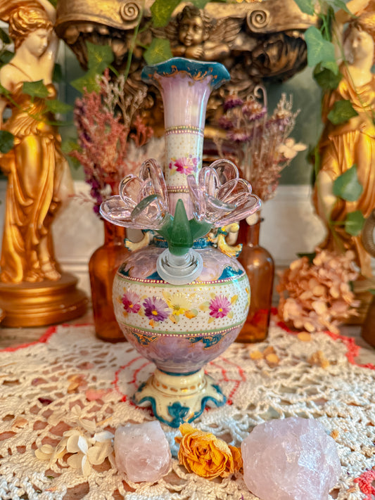 Stunning footed floral Nippon✨