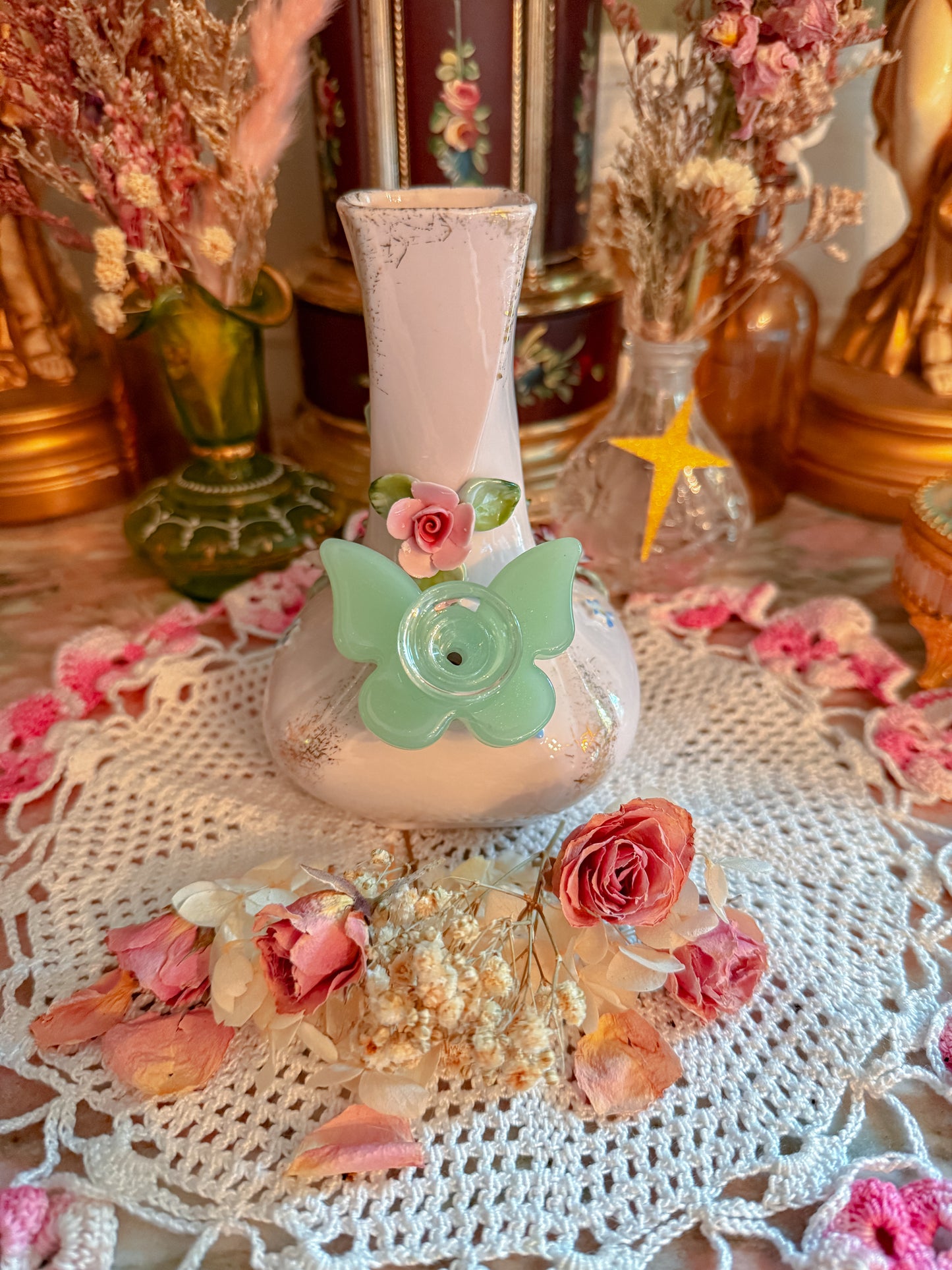 Lefton 3D floral