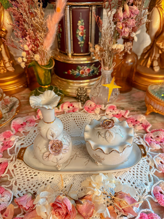 Pretty porcelain pipe set✨