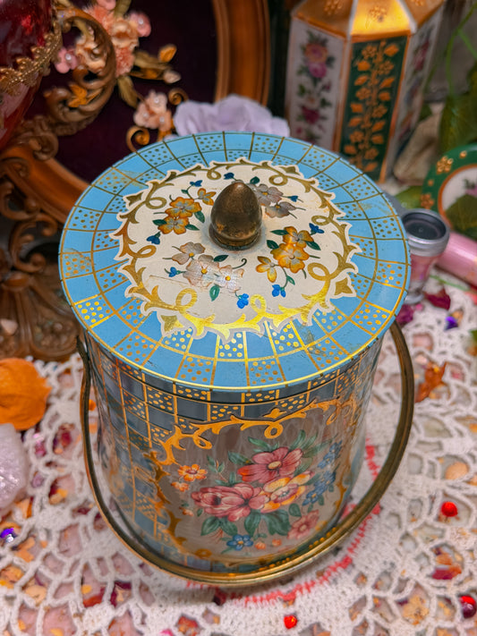 Floral Tin stash✨