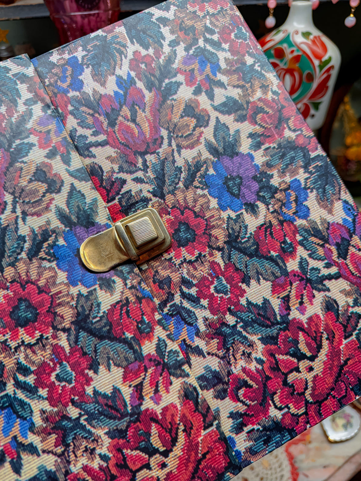 Vintage floral photo album✨
