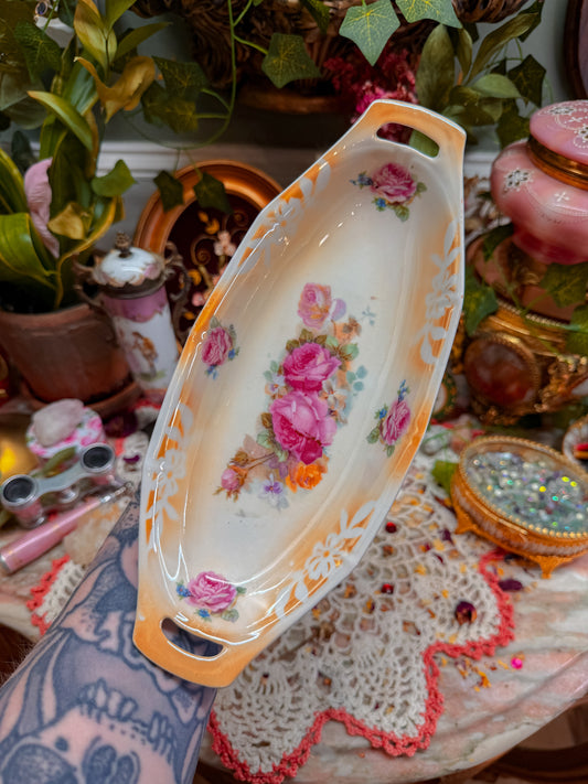 German lusterware dish/tray/ashtray✨