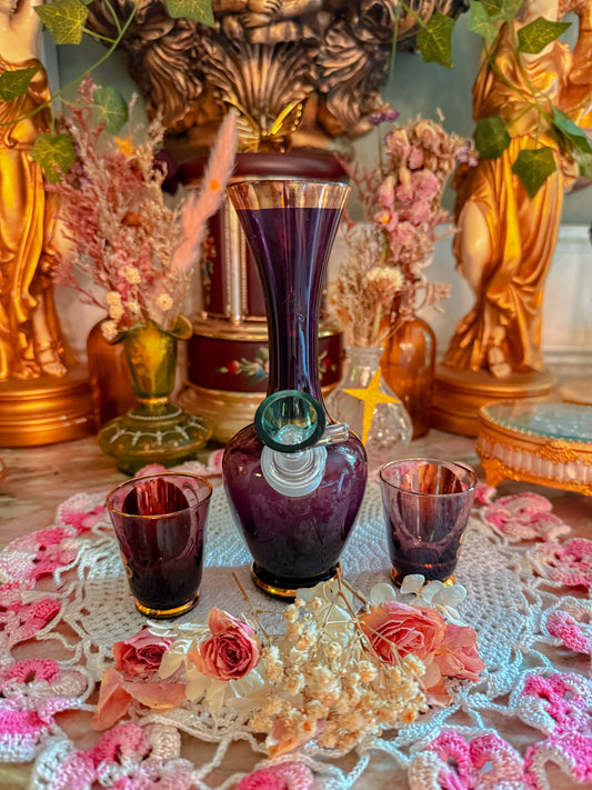 Purple Bohemian floral setâ¨