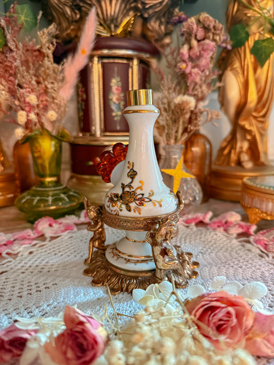 24k gold cherub mini bubbler✨