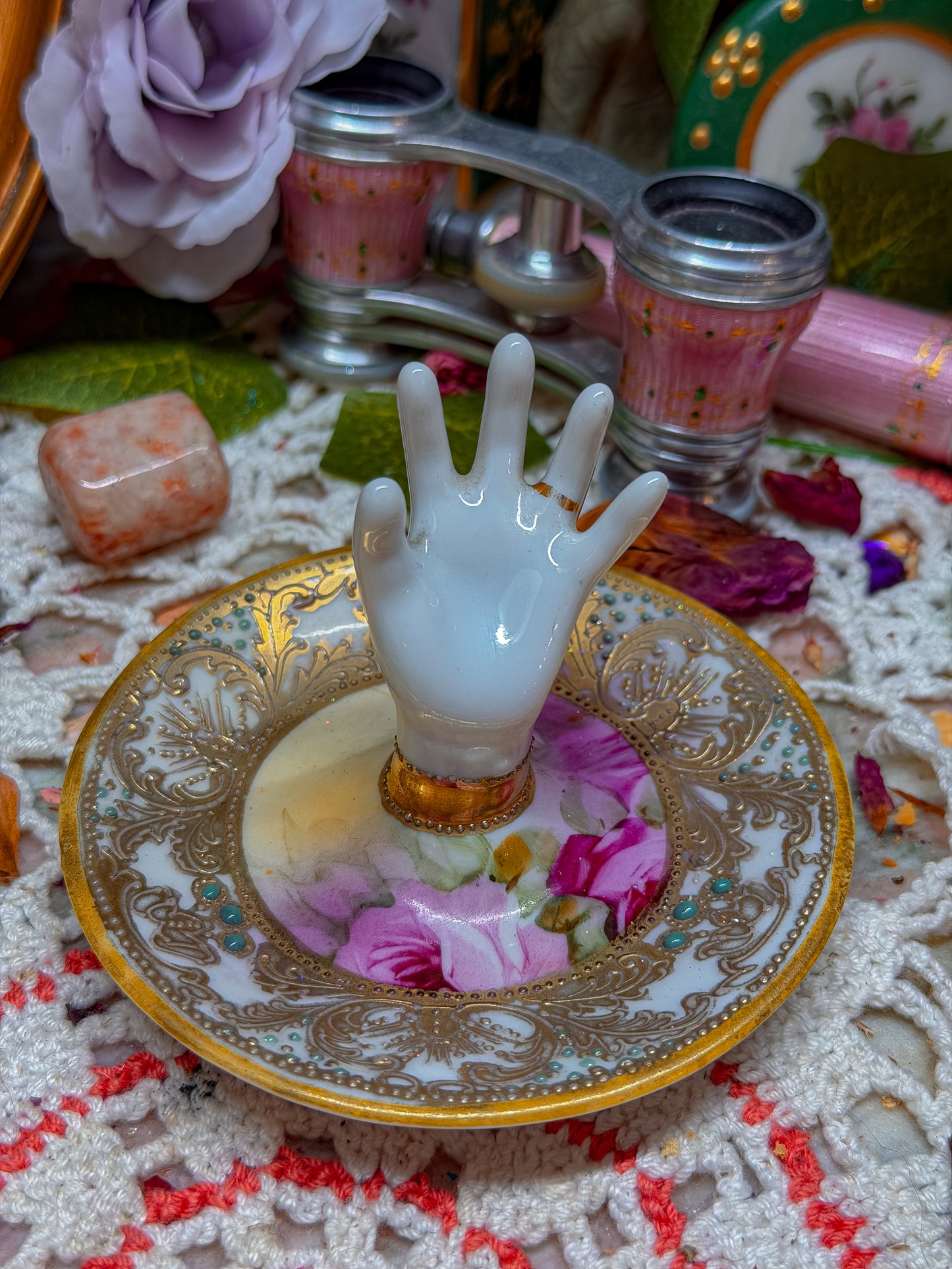 Moriage Nippon hand joint holder/ashtray✨