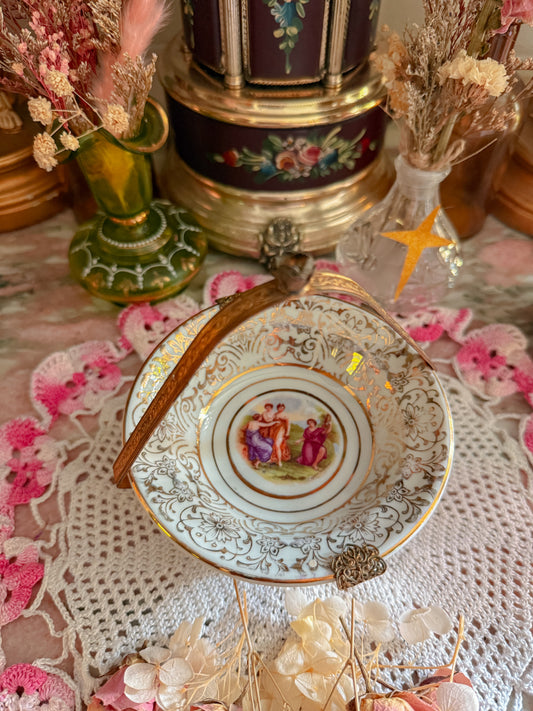 Syracuse 24k handled ashtray/dish✨