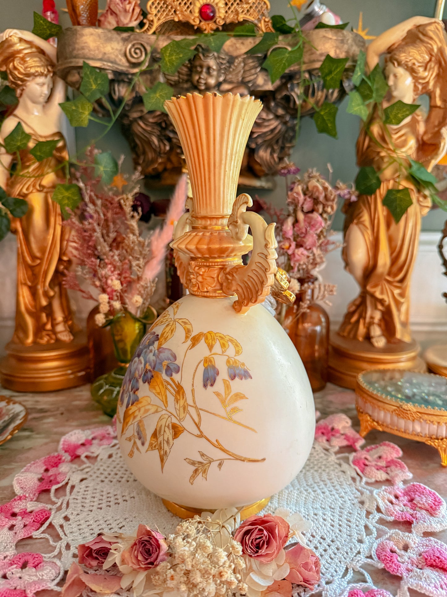 RW carved floral✨