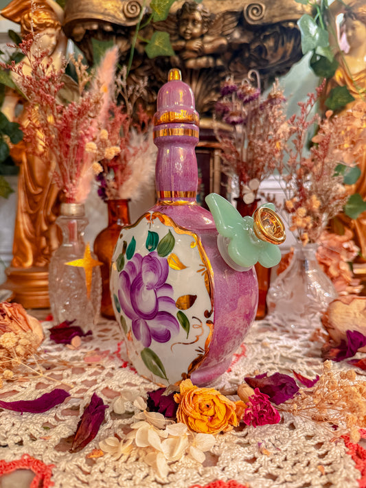 Austrian hand painted floral✨