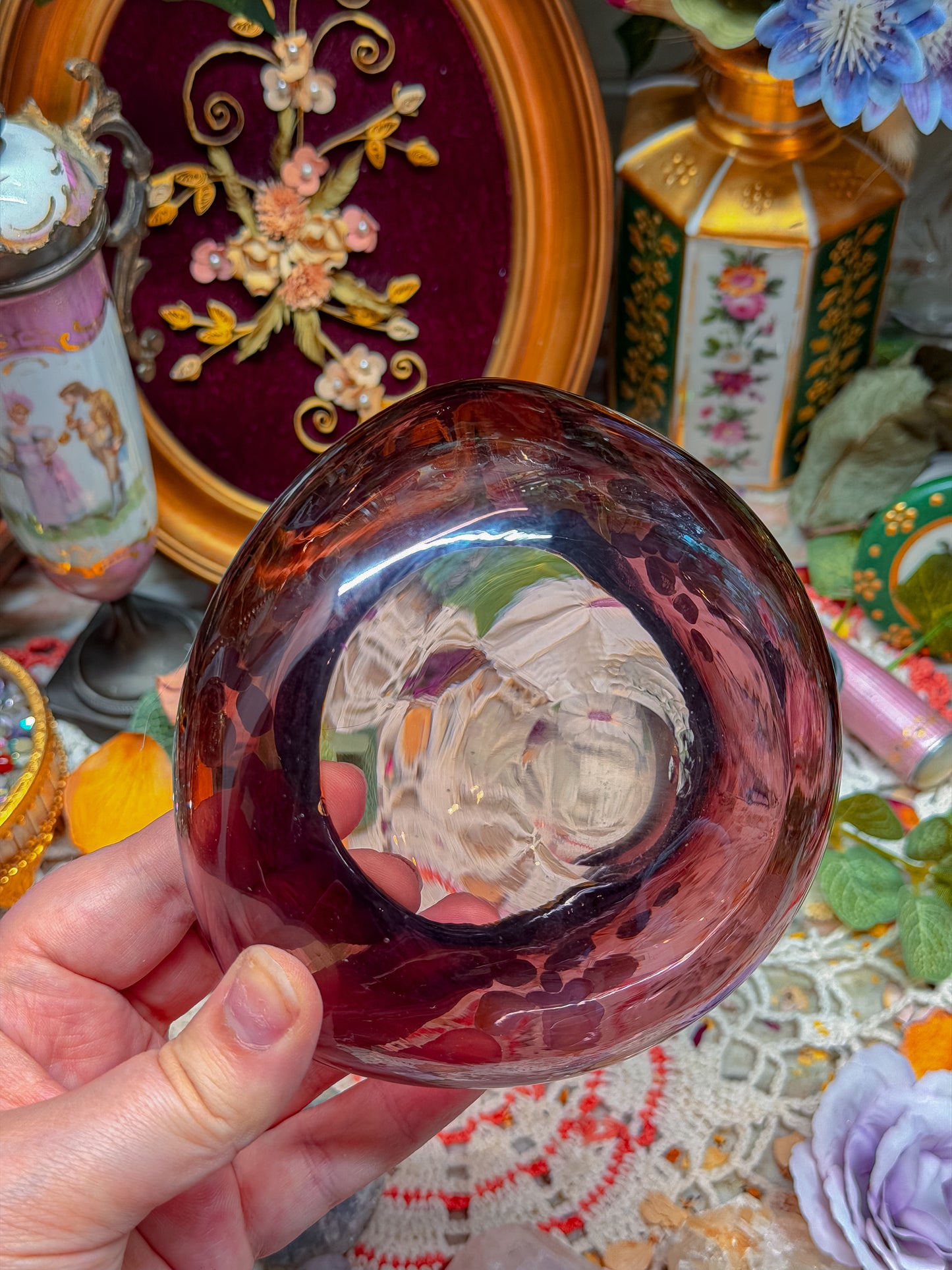 24k Murano ashtray✨