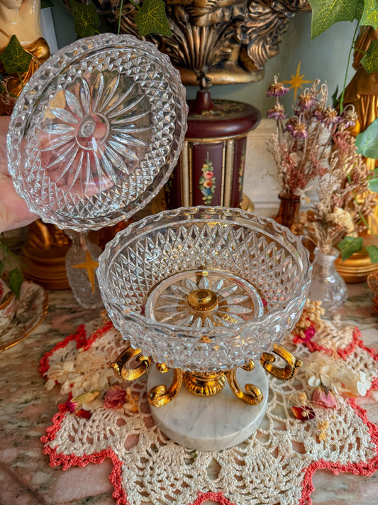 Genuine crystal and marble stash✨