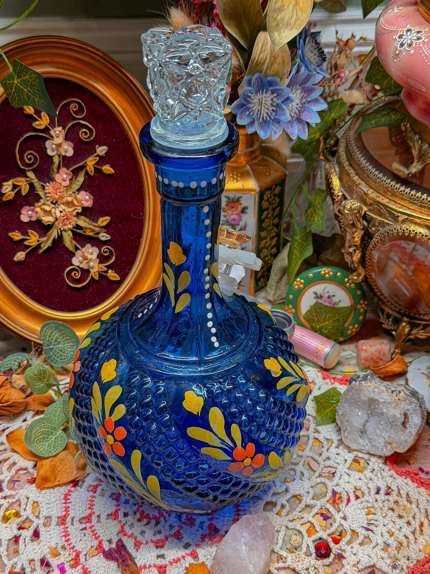Cobalt floral✨