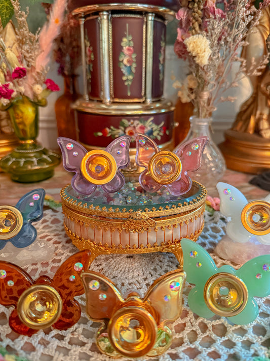 Custom Clouded 22k bowls✨