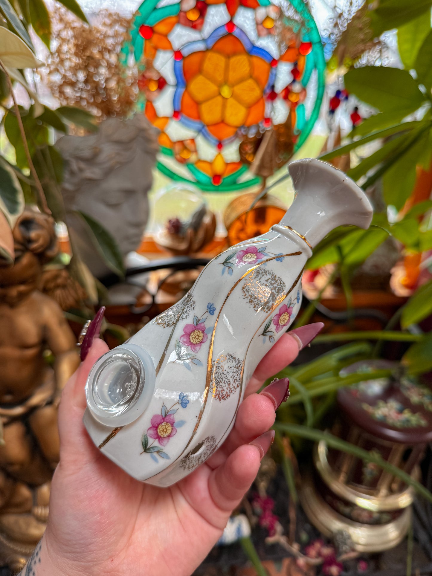 Floral Japanese pipe✨