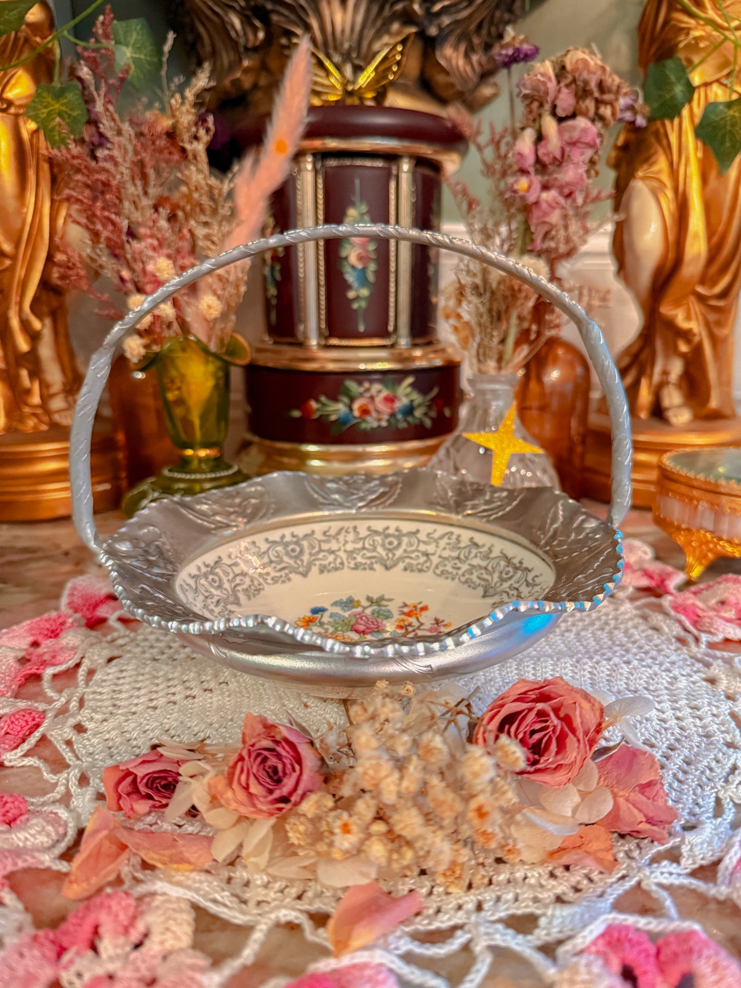 Farber handled ashtray/dish✨
