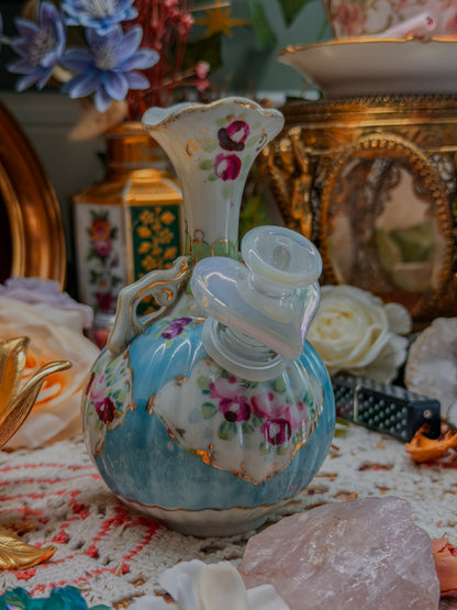 Nippon bong with flower stand Victorian✨
