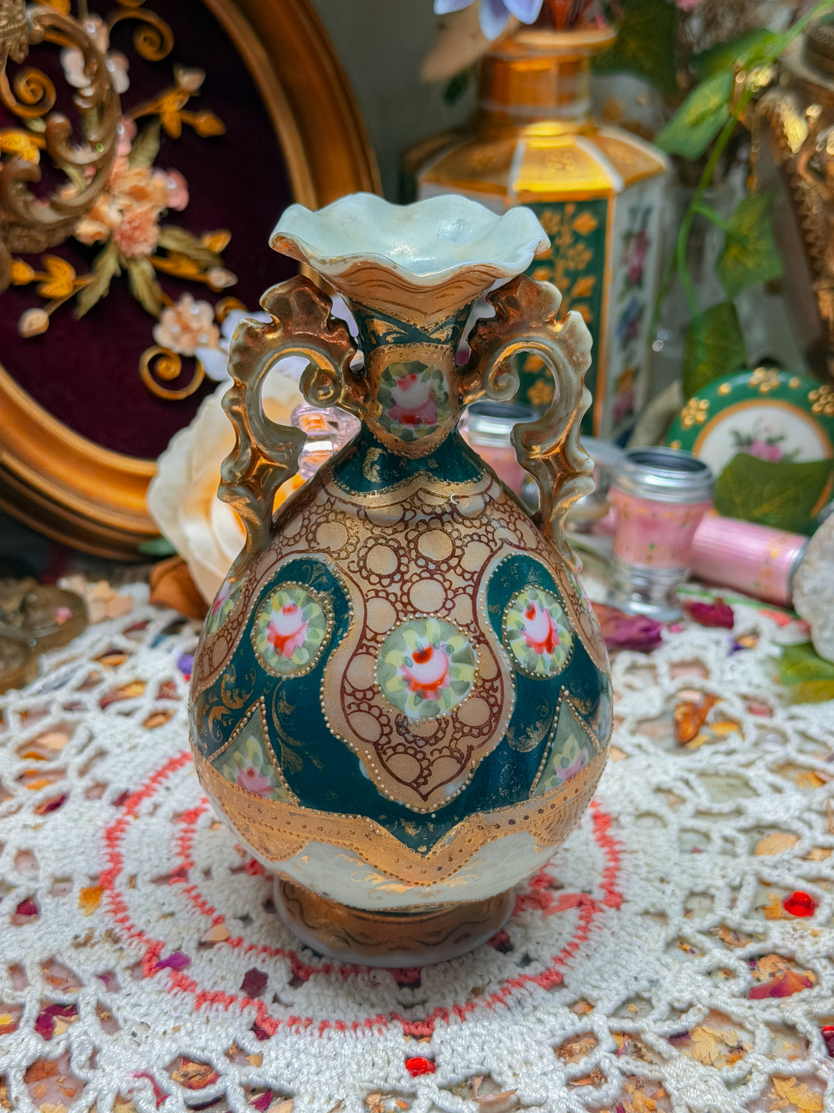 Nippon floral Victorian bong✨