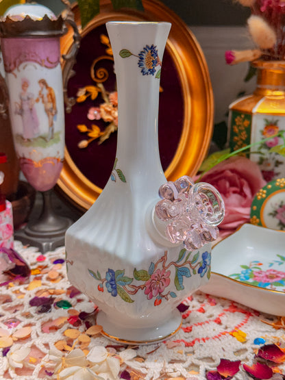 Aynsley bird/floral ashtray set✨