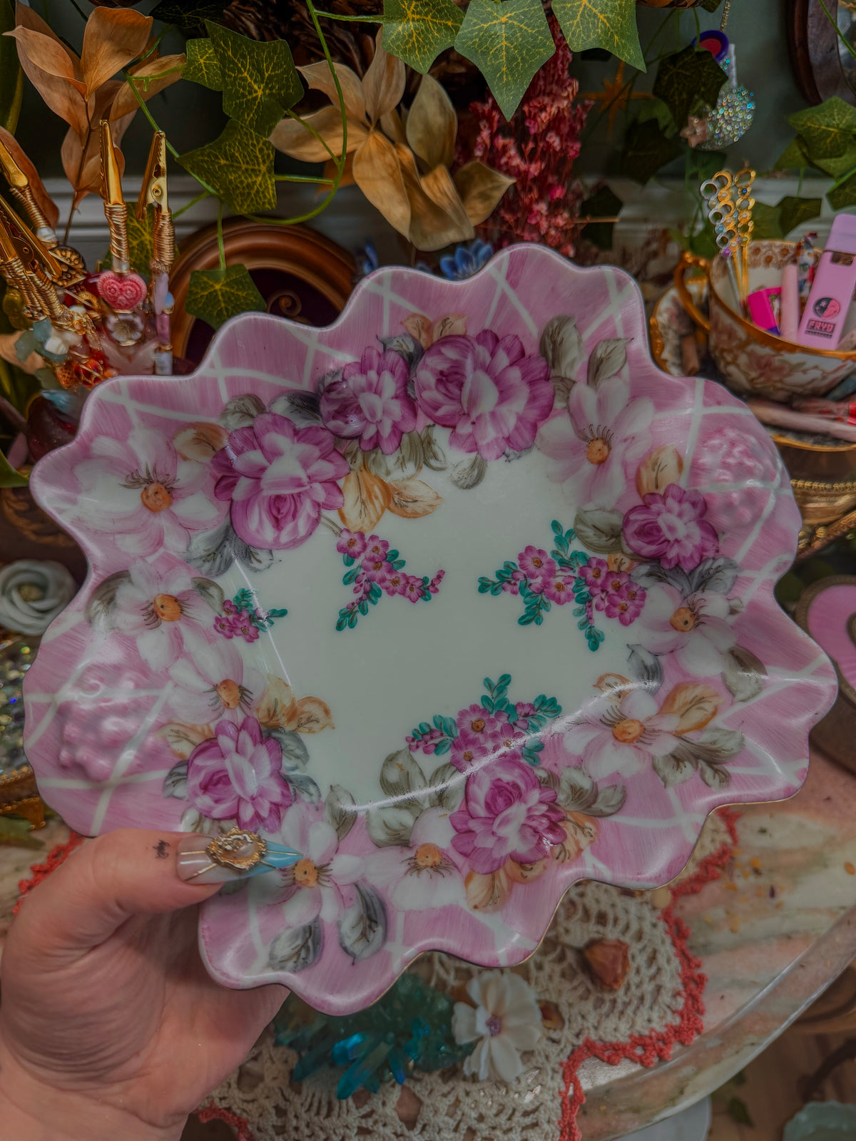 Baum bros floral tray✨