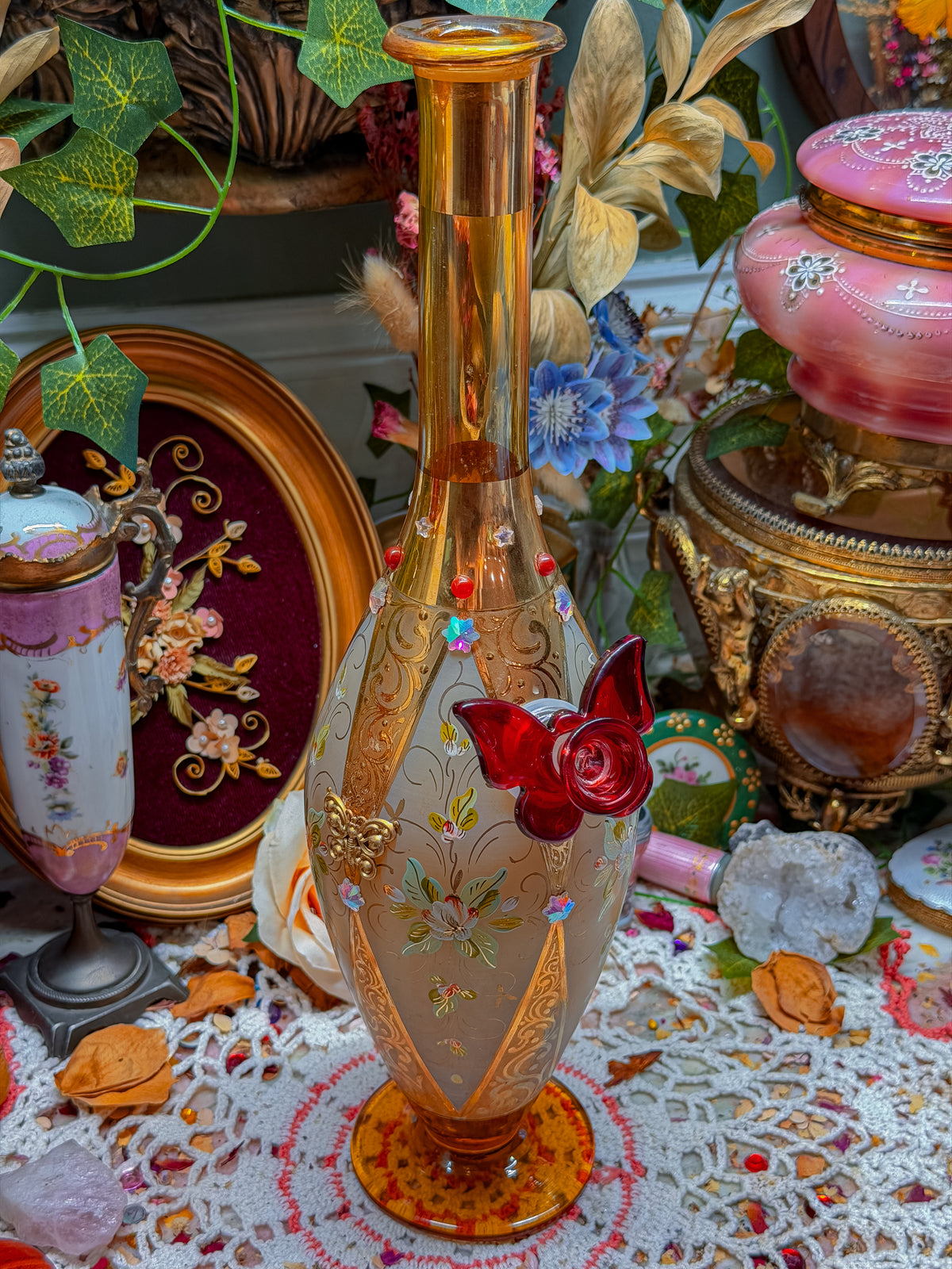 Murano bong with add ons✨