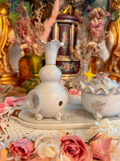 Pretty porcelain pipe set✨