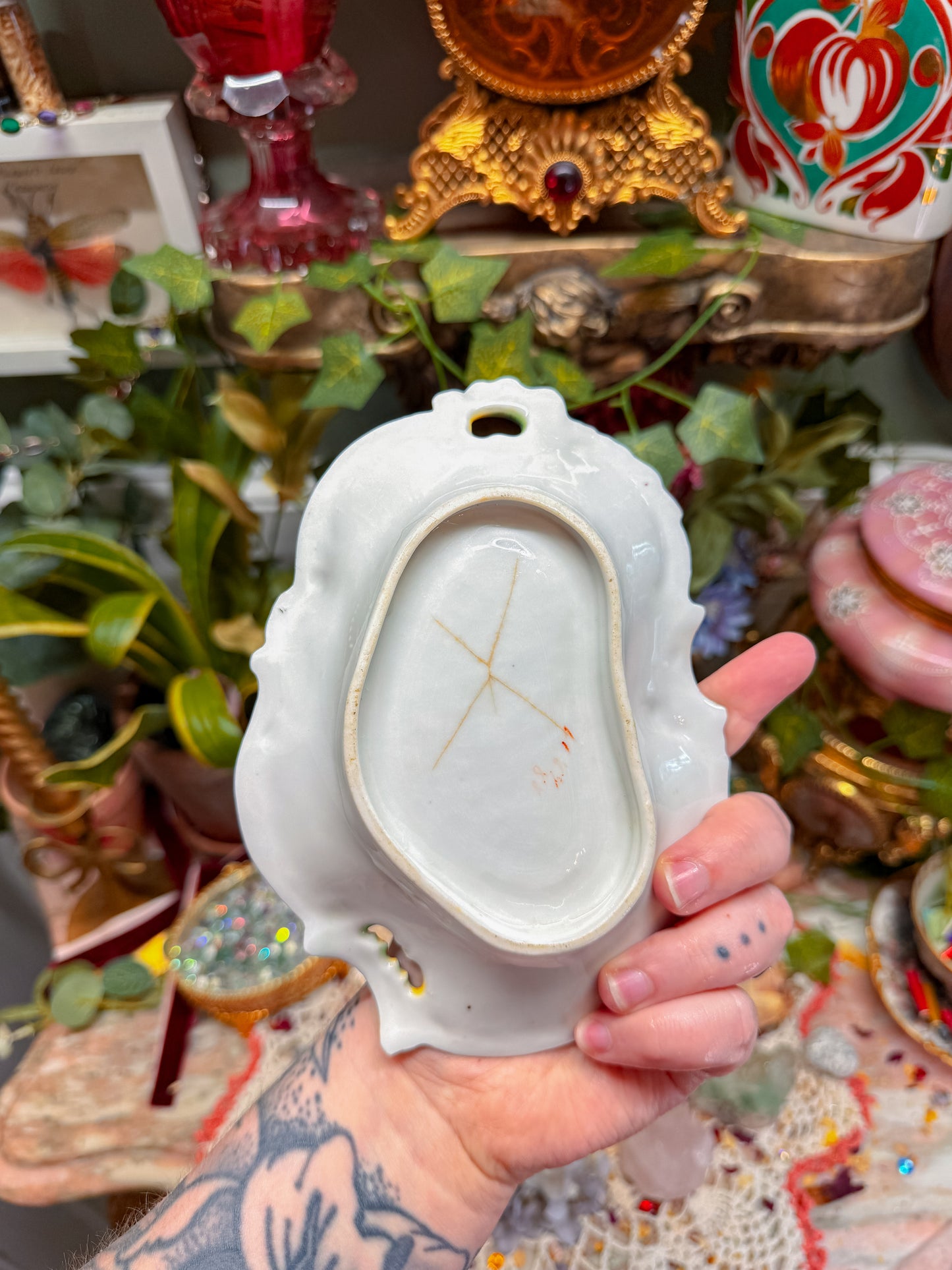 Floral ashtray✨