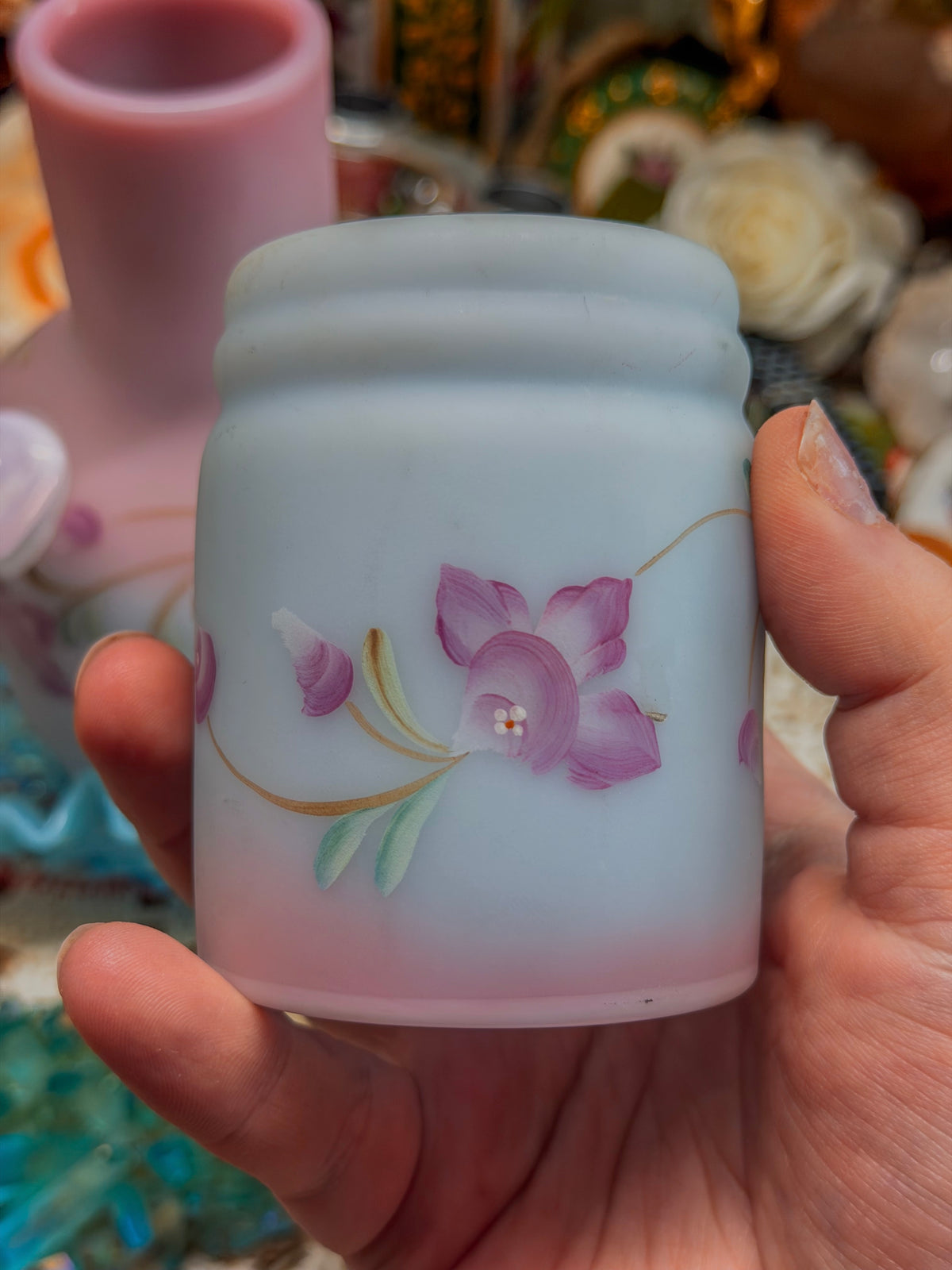 RARE limited edition Burmese Fenton set!!!✨