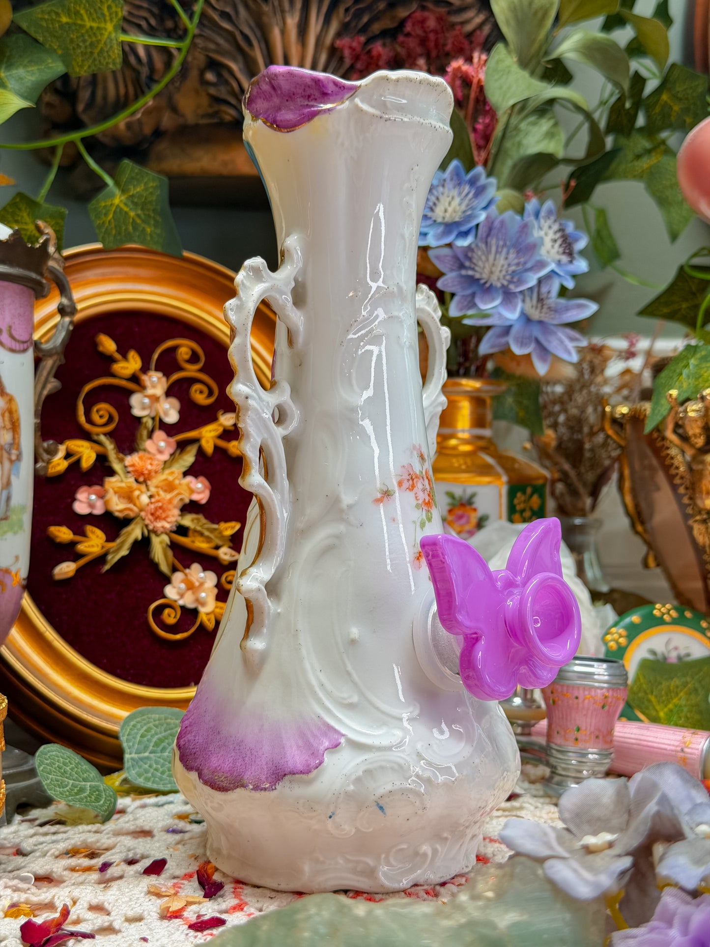 Austrian floral with mouth piece✨