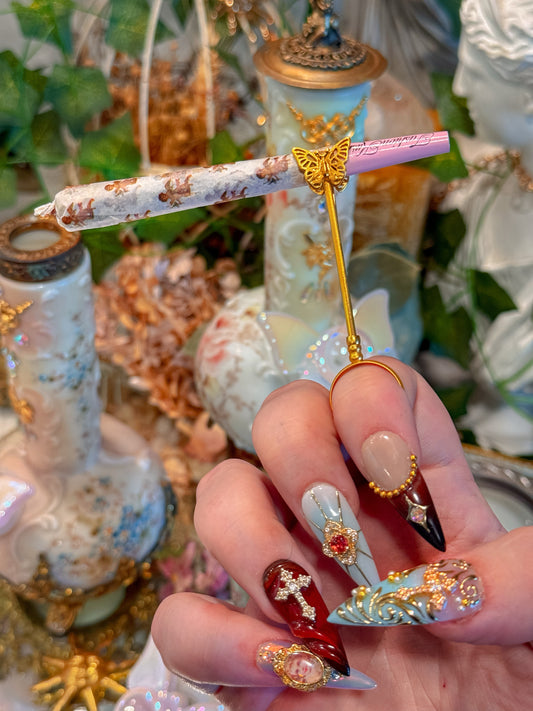 Adjustable butterfly joint holder✨