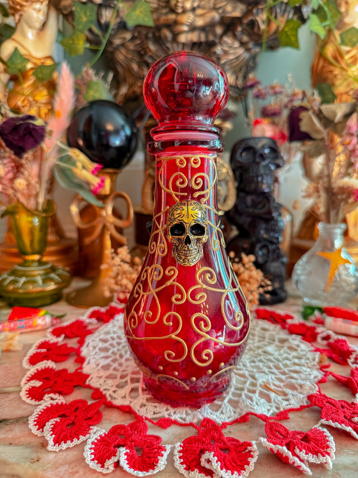 Filigree and skull✨