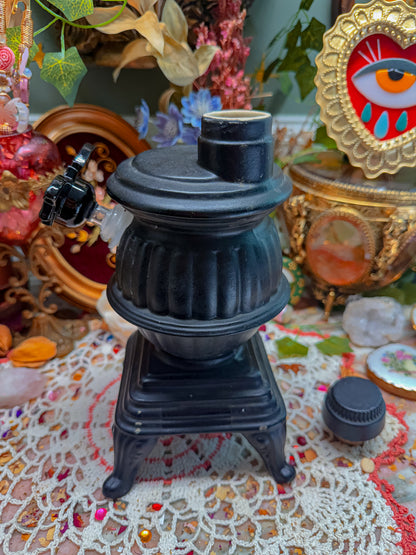 Spooky wood stove bong🕷️