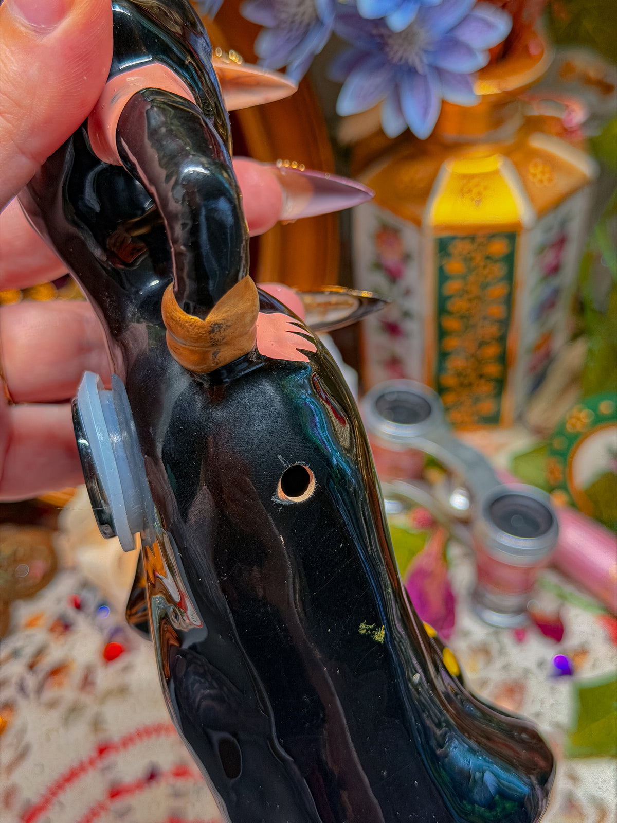 !!!Sassy cat lady pipe!!!🕷️ RARE