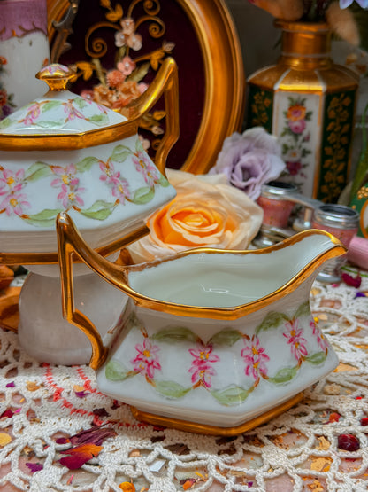 Limoges French floral stash & ashtray✨