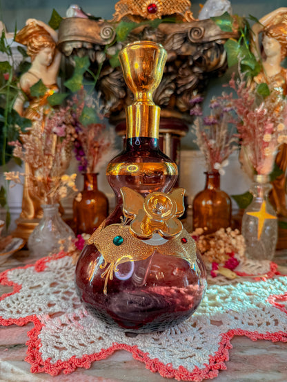 24k purple glass bohemian✨