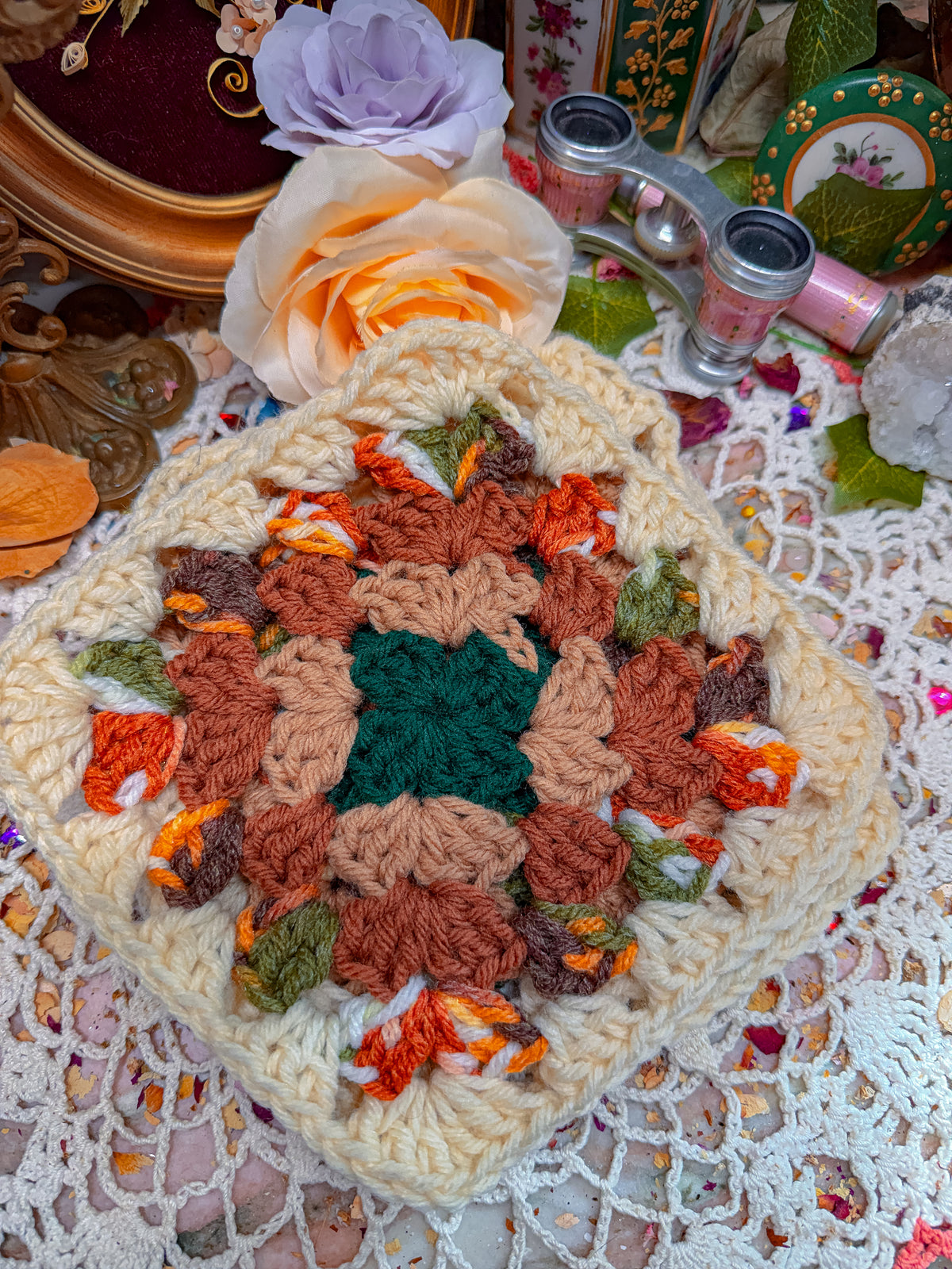 Hand made crochet pot holders✨