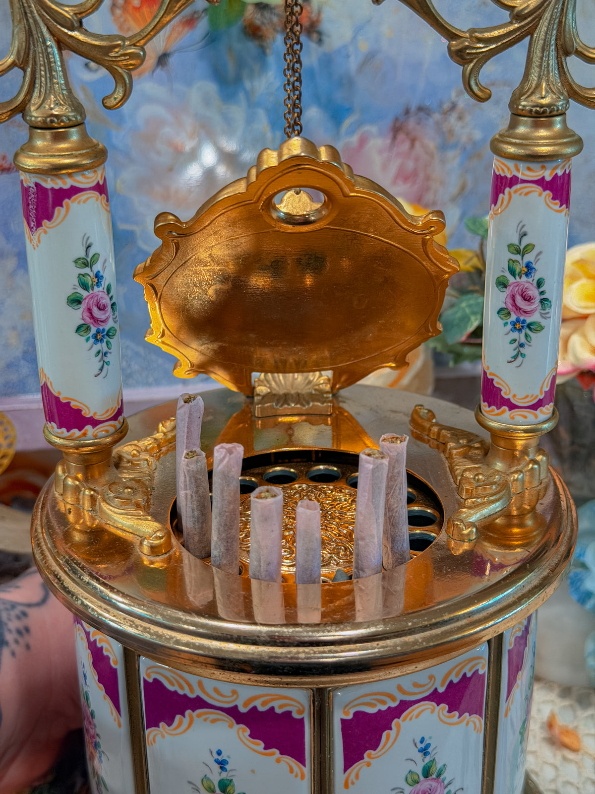 RARE 1950s wishing well cigarette dispenser