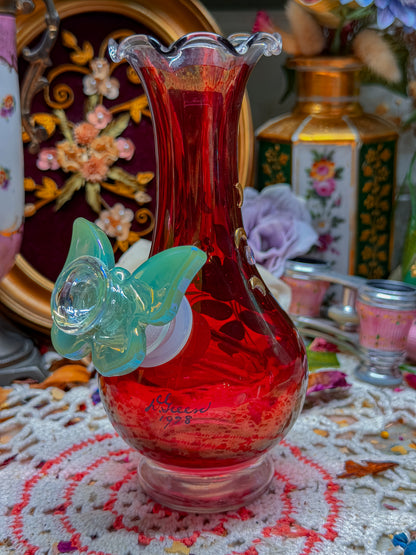 Westmoreland floral bong with add ons✨