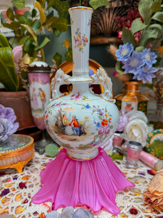 Dresden Royal floral with stand✨
