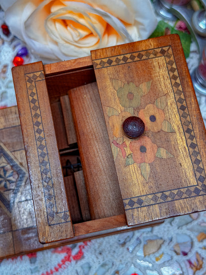 Wooden cigarette bird dispensing box✨