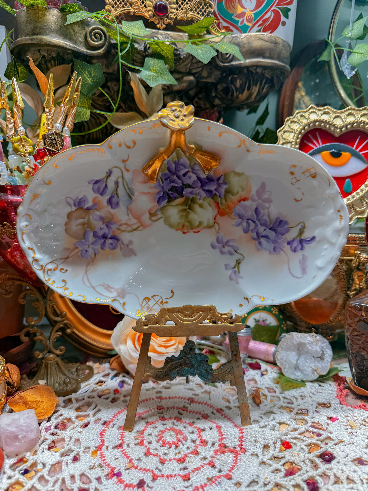 Limoges French rolling tray✨