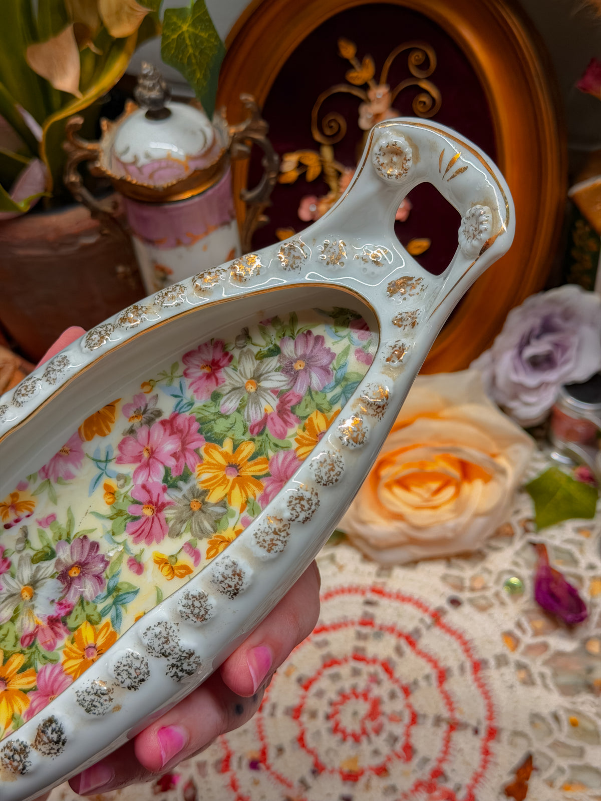 Tilso Floral ashtray✨