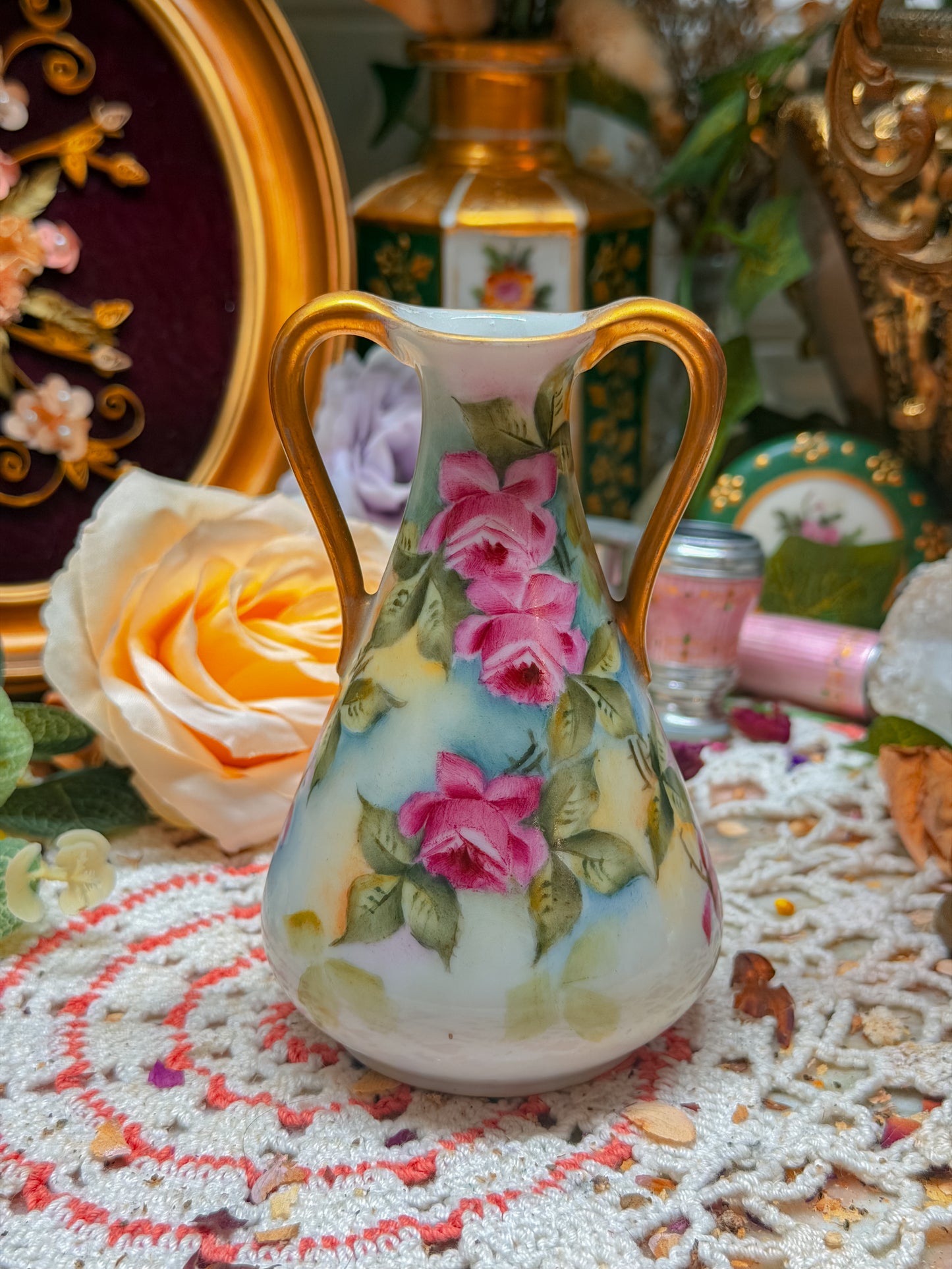 Weimar German Floral pipe✨