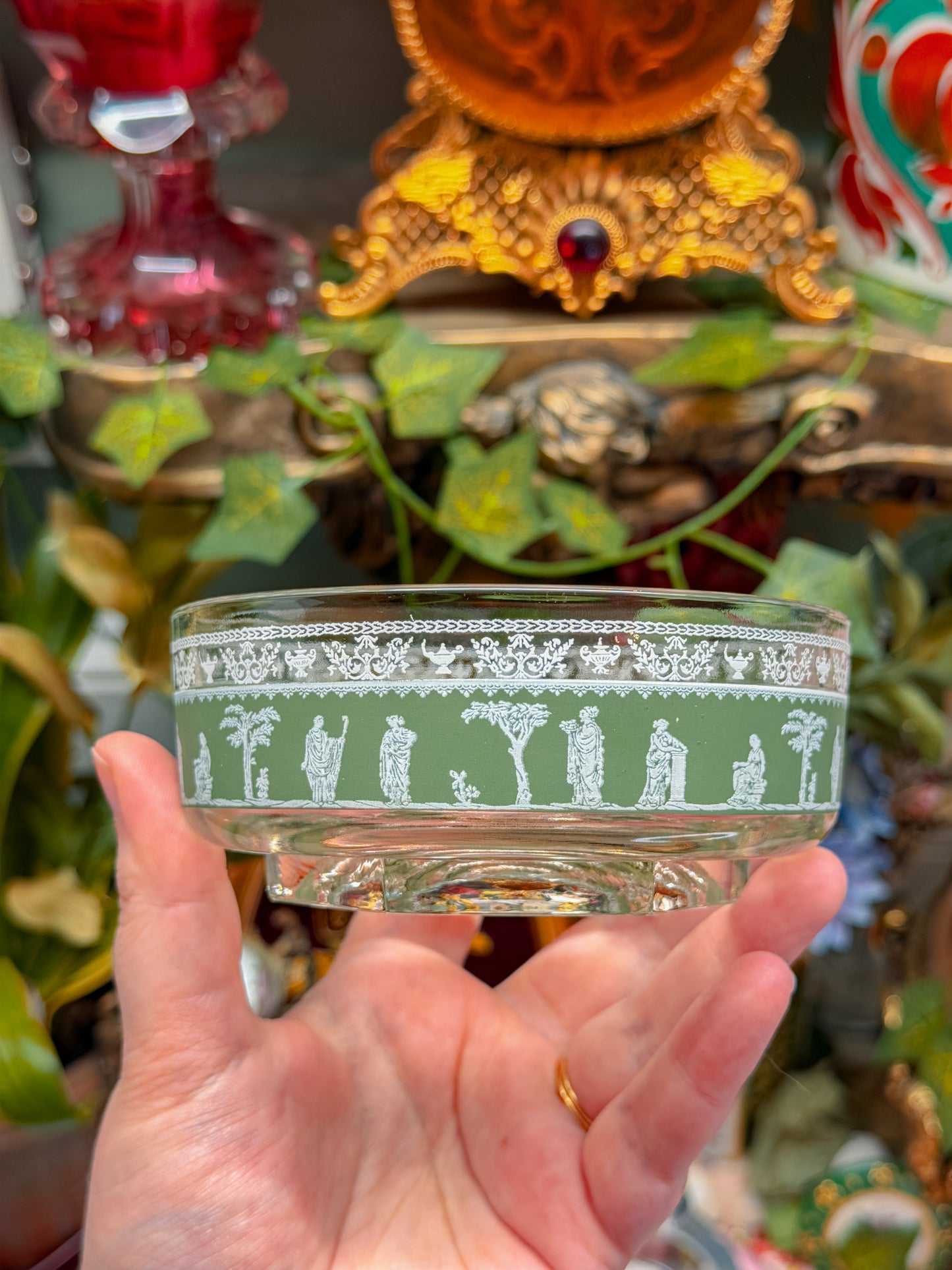Wedgewood Jeanette ashtray set✨