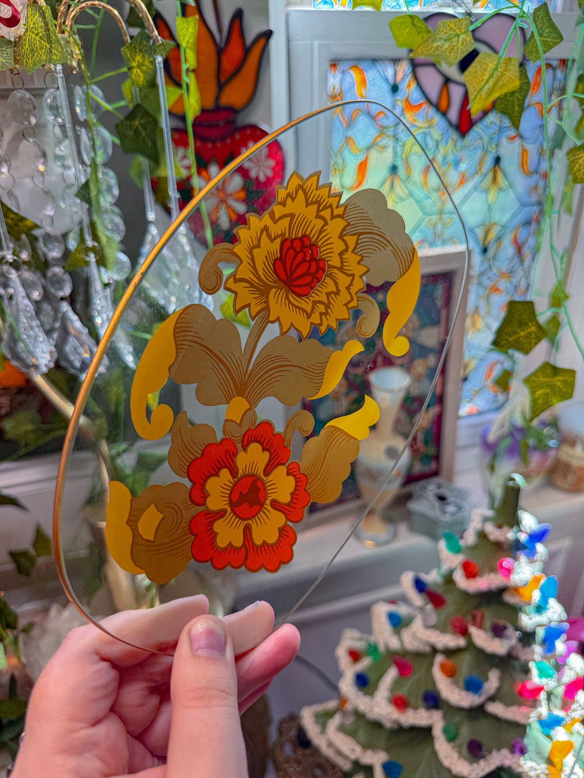 70s groovy tray✨