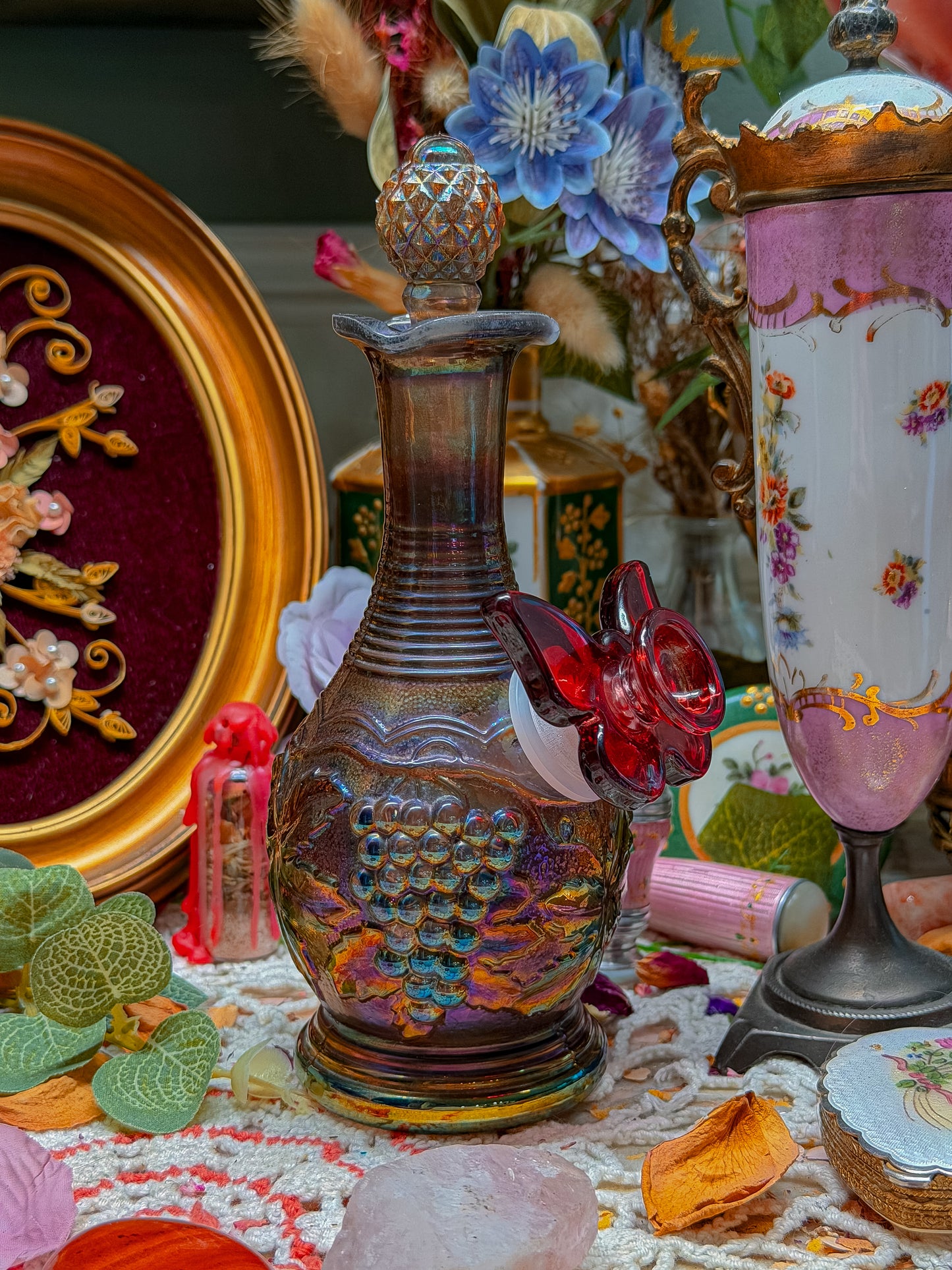 Imperial carnival glass✨