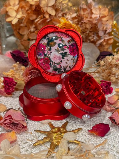 CA floral and pearls grinder✨