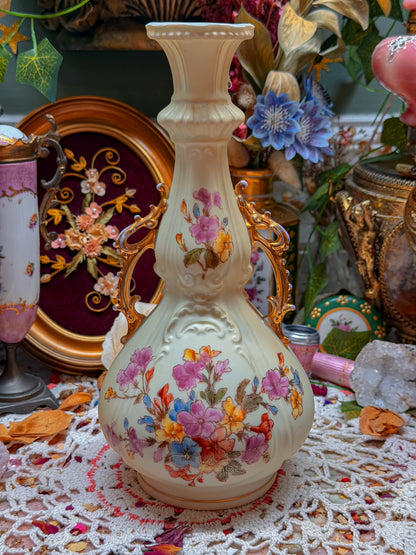 Royal Rudolstadt floral bong✨