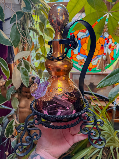 24k bohemian with cast iron stand✨