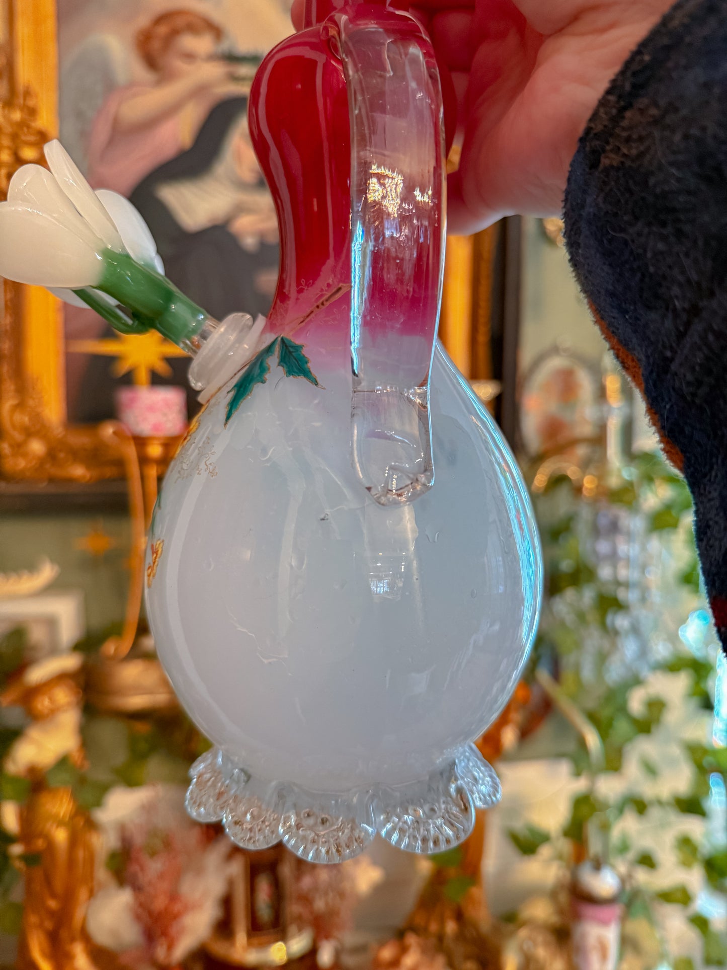 Victorian opaline floral✨