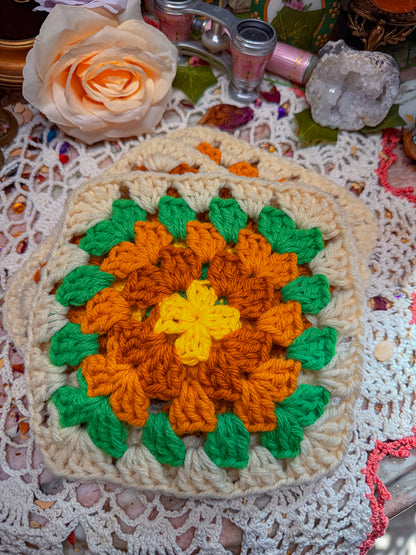 Hand made crochet pot holders✨